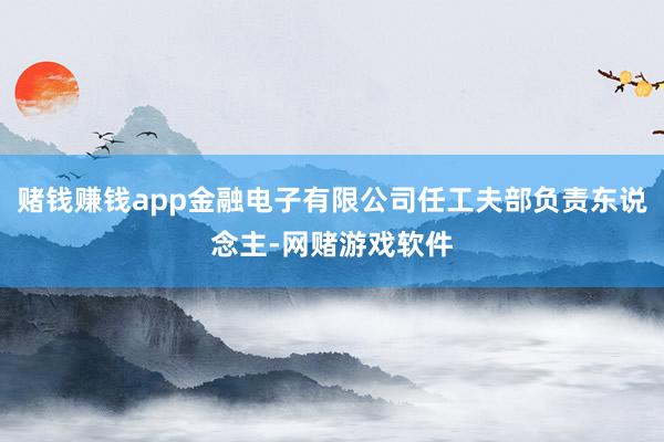 赌钱赚钱app金融电子有限公司任工夫部负责东说念主-网赌游戏软件