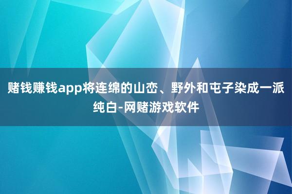 赌钱赚钱app将连绵的山峦、野外和屯子染成一派纯白-网赌游戏软件
