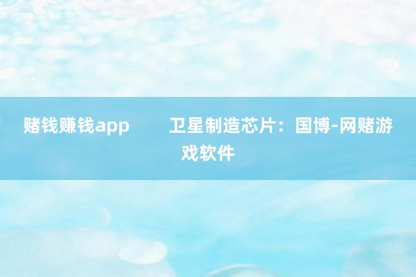 赌钱赚钱app        卫星制造芯片：国博-网赌游戏软件