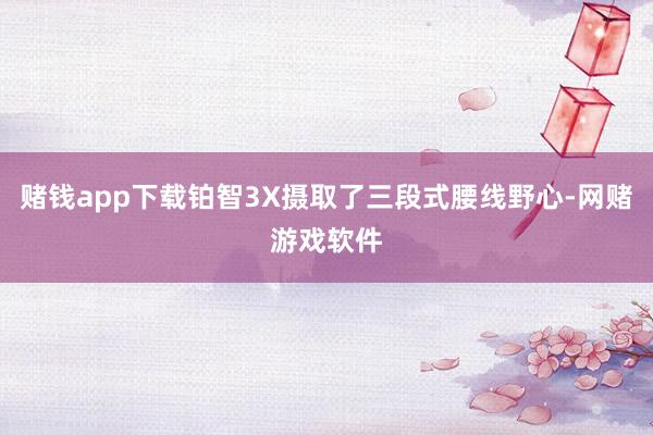 赌钱app下载铂智3X摄取了三段式腰线野心-网赌游戏软件
