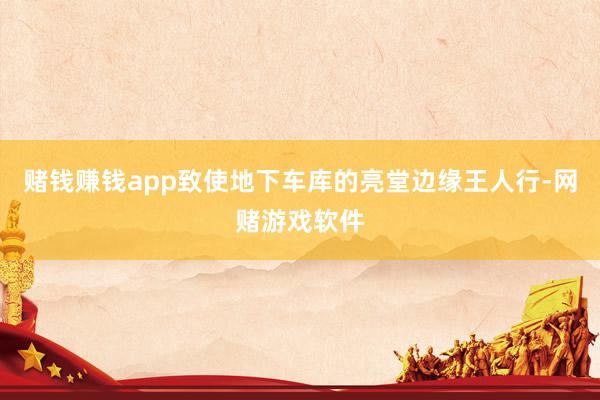 赌钱赚钱app致使地下车库的亮堂边缘王人行-网赌游戏软件