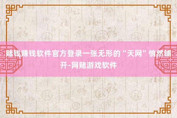 赌钱赚钱软件官方登录一张无形的“天网”悄然铺开-网赌游戏软件