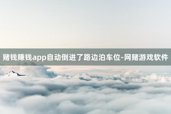 赌钱赚钱app自动倒进了路边泊车位-网赌游戏软件